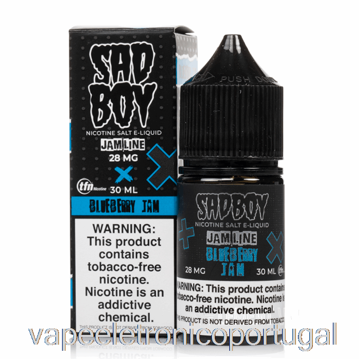 Vape Eletrônico Geléia De Mirtilo - Sais Sadboy - 30ml 48mg